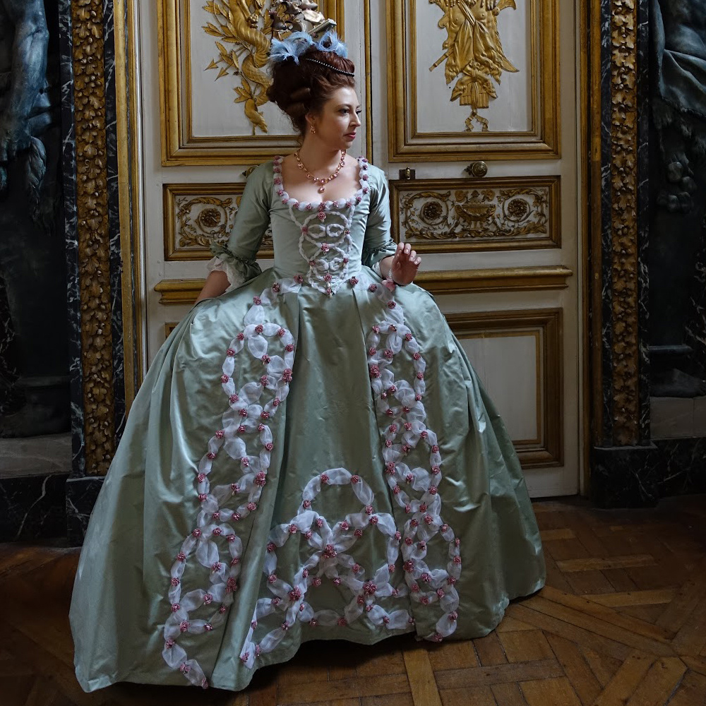 Evening Gown - Abito Stile Francese Rococò del XVIII