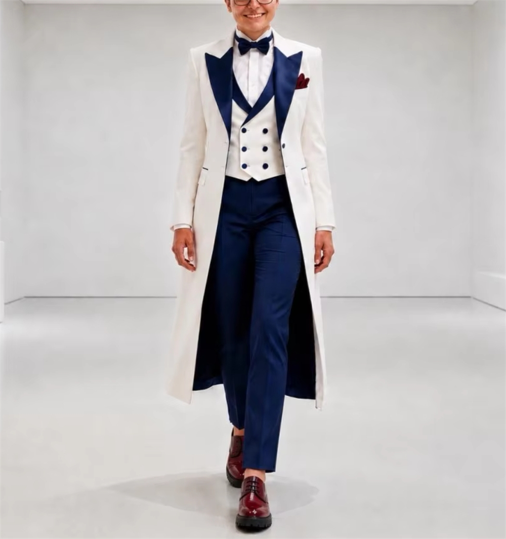 Womens Blazer - Giacca da Donna Blu Navy e