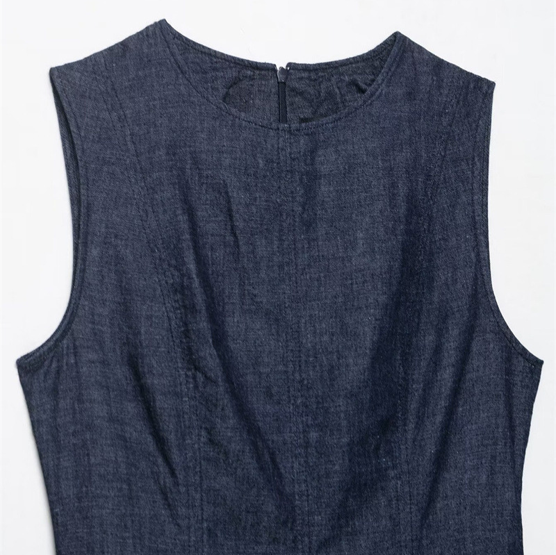 Nuovo abito midi in denim retr - Midi Dress recensione e prezzo