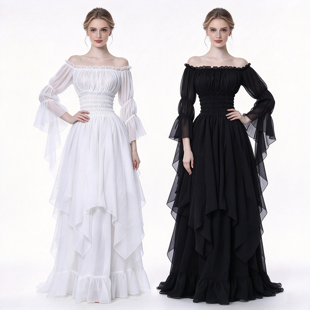 Abito Medievale Retrò con Spal - Lace Dress recensione e prezzo