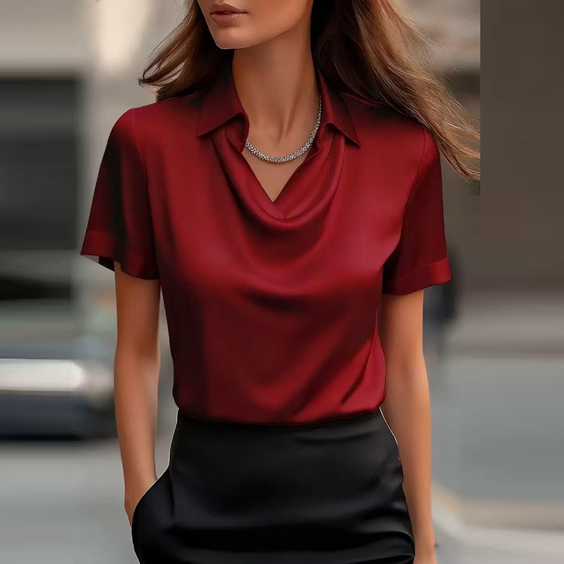 Camicia in raso tutto abbinato - Silk Blouse recensione e prezzo