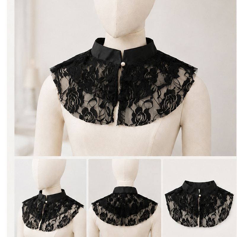 Elegante Colletto Finto in Piz - Lace Dress recensione e prezzo